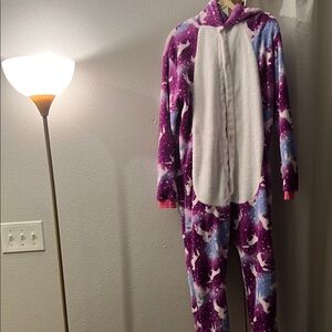 Purple Unicorn Onesie Pajamas
